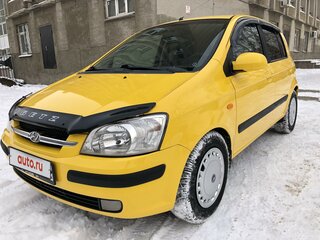 2004 Hyundai Getz I, жёлтый, 367000 рублей, вид 1