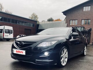 2012 Mazda 6 II (GH) Рестайлинг, чёрный, 1100000 рублей, вид 1