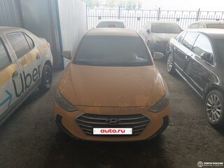 2018 Hyundai Elantra VI (AD), жёлтый, 990000 рублей, вид 1