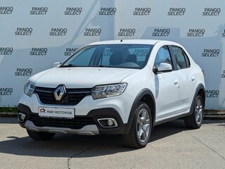 2019 Renault Logan Stepway II Рестайлинг, белый, 775000 рублей, вид 1