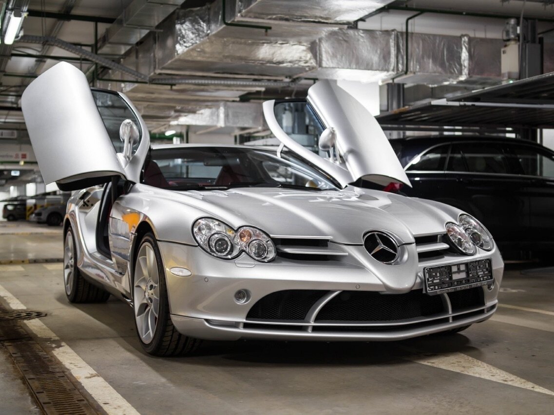 Mercedes SLR мотор