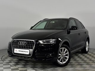 2012 Audi Q3 I (8U), чёрный, 1359359 рублей, вид 1
