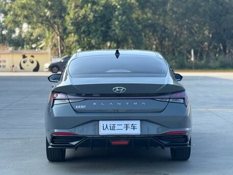2021 Hyundai Elantra VII (CN7), серый, 1290000 рублей, вид 5