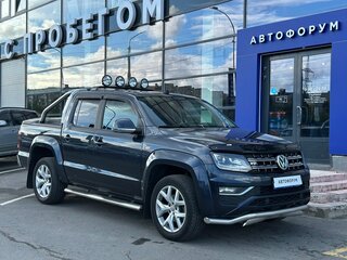 2017 Volkswagen Amarok I Рестайлинг, синий, 3690000 рублей, вид 1