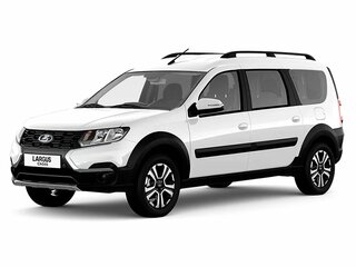 2025 Lada (ВАЗ) Largus Cross I Рестайлинг, белый, 1997000 рублей, вид 1