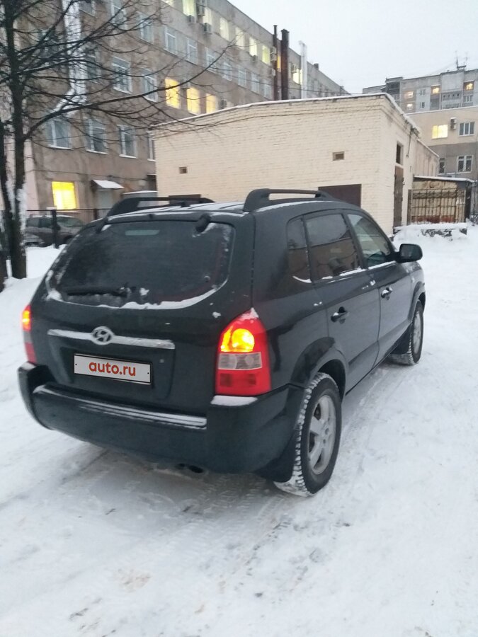 Зеленый хендай туксон