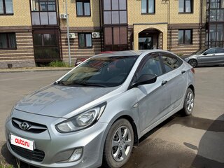 2012 Hyundai Solaris I, серебристый, 800000 рублей, вид 1