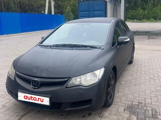 2007 Honda Civic VIII, чёрный, 340000 рублей, вид 1