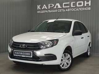 2021 Lada (ВАЗ) Granta I Рестайлинг, белый, 680000 рублей, вид 1