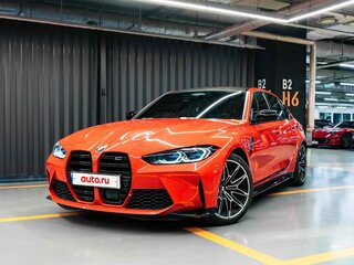 2022 BMW M3 Competition Package VI (G80), оранжевый, 7830000 рублей, вид 1
