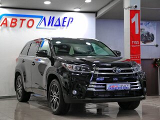 2017 Toyota Highlander III (U50) Рестайлинг, чёрный, 3120000 рублей, вид 1