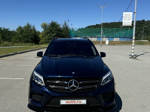 2015 Mercedes-Benz GLE 400 I (W166), синий, 3700000 рублей - вид 2