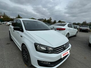 2019 Volkswagen Polo V Рестайлинг, белый, 990000 рублей, вид 3