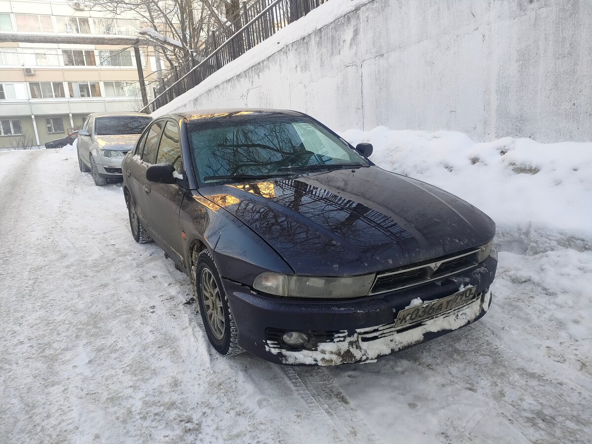 Мицубиси галант фиолетовый