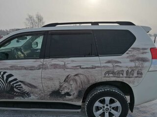 2010 Toyota Land Cruiser Prado 150 Series, белый, 3500000 рублей, вид 4