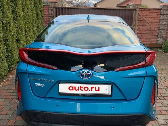 2018 Toyota Prius PHV ZVW52 Prime IV (XW50), голубой, 1960000 рублей - вид 7