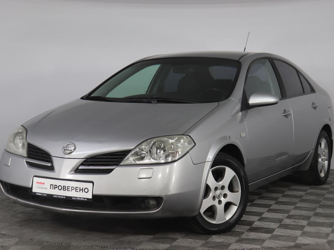 Ниссан примера 1.8 отзывы Купить б/у Nissan Primera III (P12) 1.8 AT (116 л.с.) бензин автомат в Химках: с