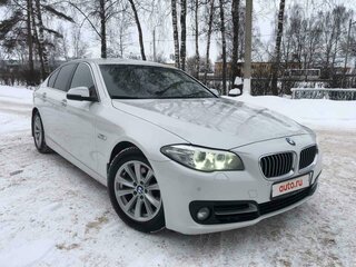 2014 BMW 5 серии 520i VI (F10/F11/F07) Рестайлинг, белый, 1520000 рублей, вид 1