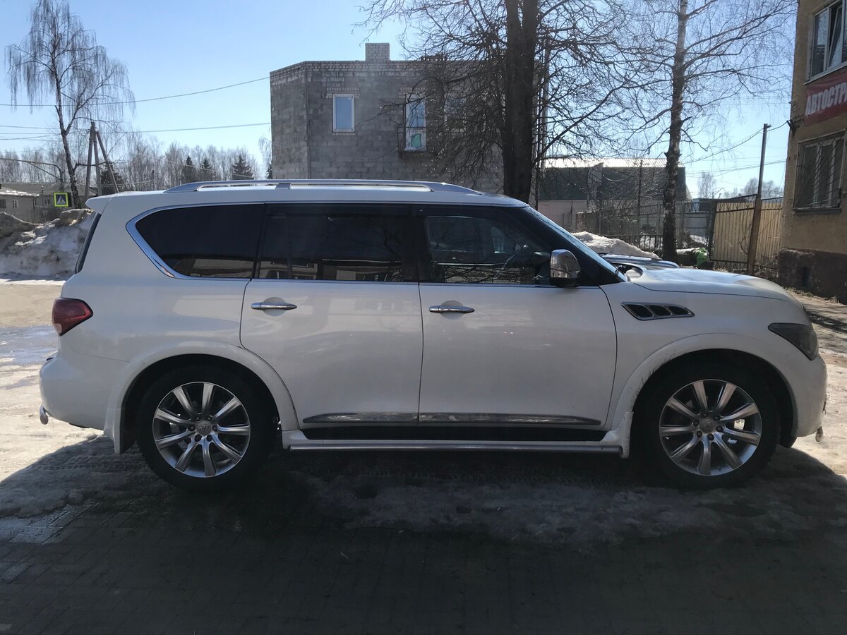 Дефлекторы инфинити qx56