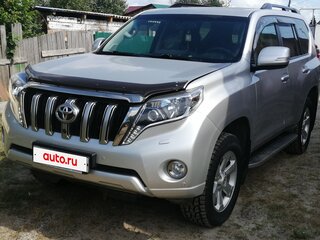 2014 Toyota Land Cruiser Prado 5-speed 150 Series Рестайлинг 1, серебристый, 4400000 рублей, вид 1