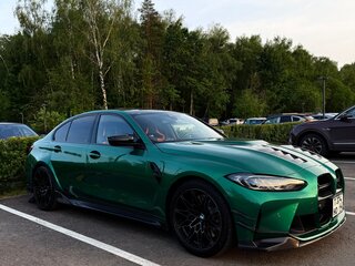 2021 BMW M3 Competition Package VI (G80), зелёный, 9400000 рублей, вид 4