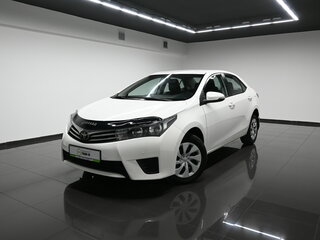 2014 Toyota Corolla XI (E160, E170, E180), белый, 1175000 рублей, вид 1