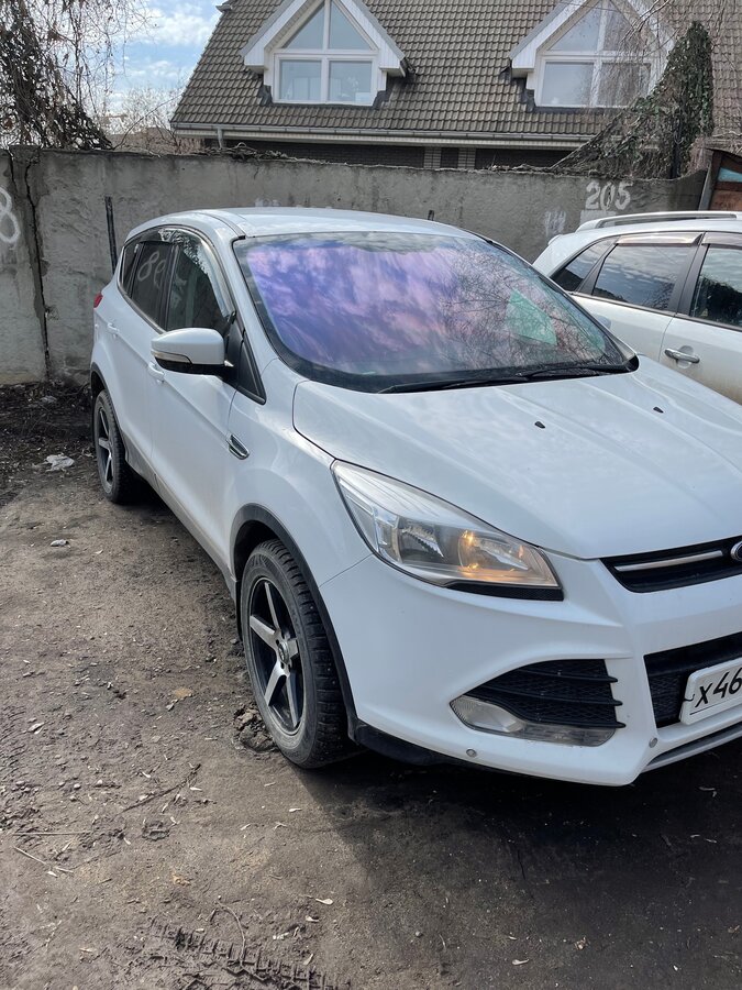 Форд кроссовер белый