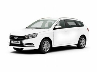 2025 Lada (ВАЗ) Vesta SW I Рестайлинг (NG), белый, 1852500 рублей, вид 1