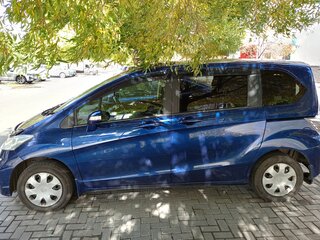 2012 Honda Freed I Рестайлинг, синий, 1450000 рублей, вид 5