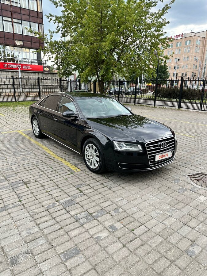 Купить б/у Audi A8 III (D4) Рестайлинг 4.0 AT (435 л.с.) 4WD бензин ...