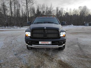 2004 Dodge RAM Quad Cab III (DR/DH), чёрный, 3300000 рублей, вид 3