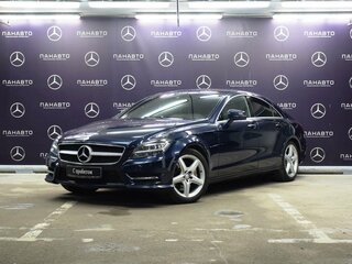 2013 Mercedes-Benz CLS 350 II (C218), синий, 2147000 рублей, вид 1