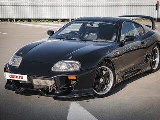 1995 Toyota Supra IV (A80), чёрный, 5800000 рублей, вид 4
