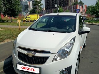 2012 Chevrolet Spark III, белый, 750000 рублей, вид 1