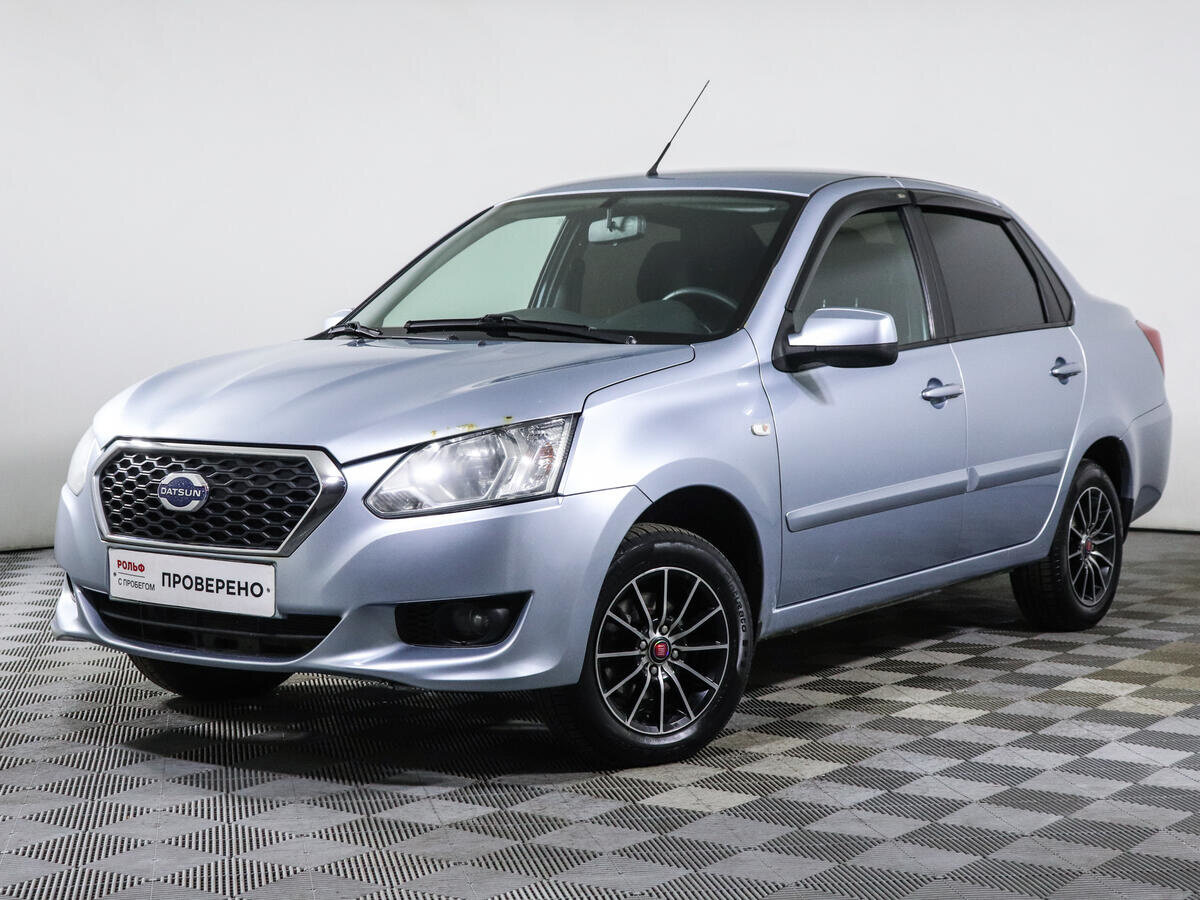 Дацун авто фото Купить б/у Datsun on-DO I 1.6 MT (87 л.с.) бензин механика в Москве: серебристый