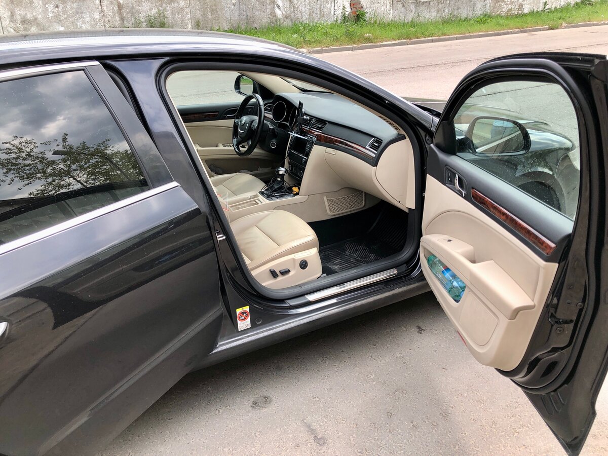 Купить б/у Skoda Superb II DSG 1.8 AMT (152 л.с.) бензин робот в Москве ...