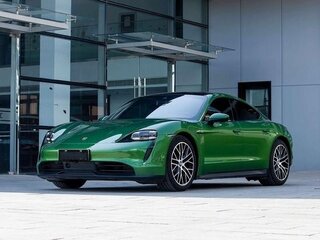 2020 Porsche Taycan 4S I, зелёный, 7300300 рублей, вид 1