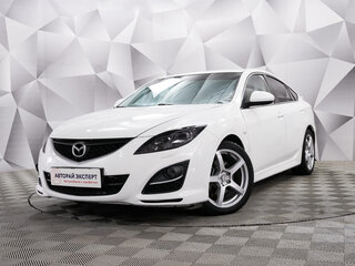 2011 Mazda 6 II (GH) Рестайлинг, белый, 950000 рублей, вид 1