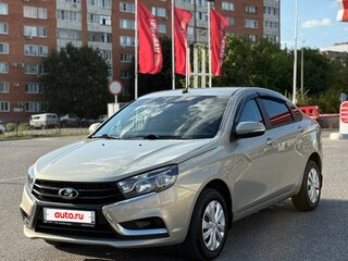 2018 Lada (ВАЗ) Vesta I, бежевый, 938000 рублей, вид 1