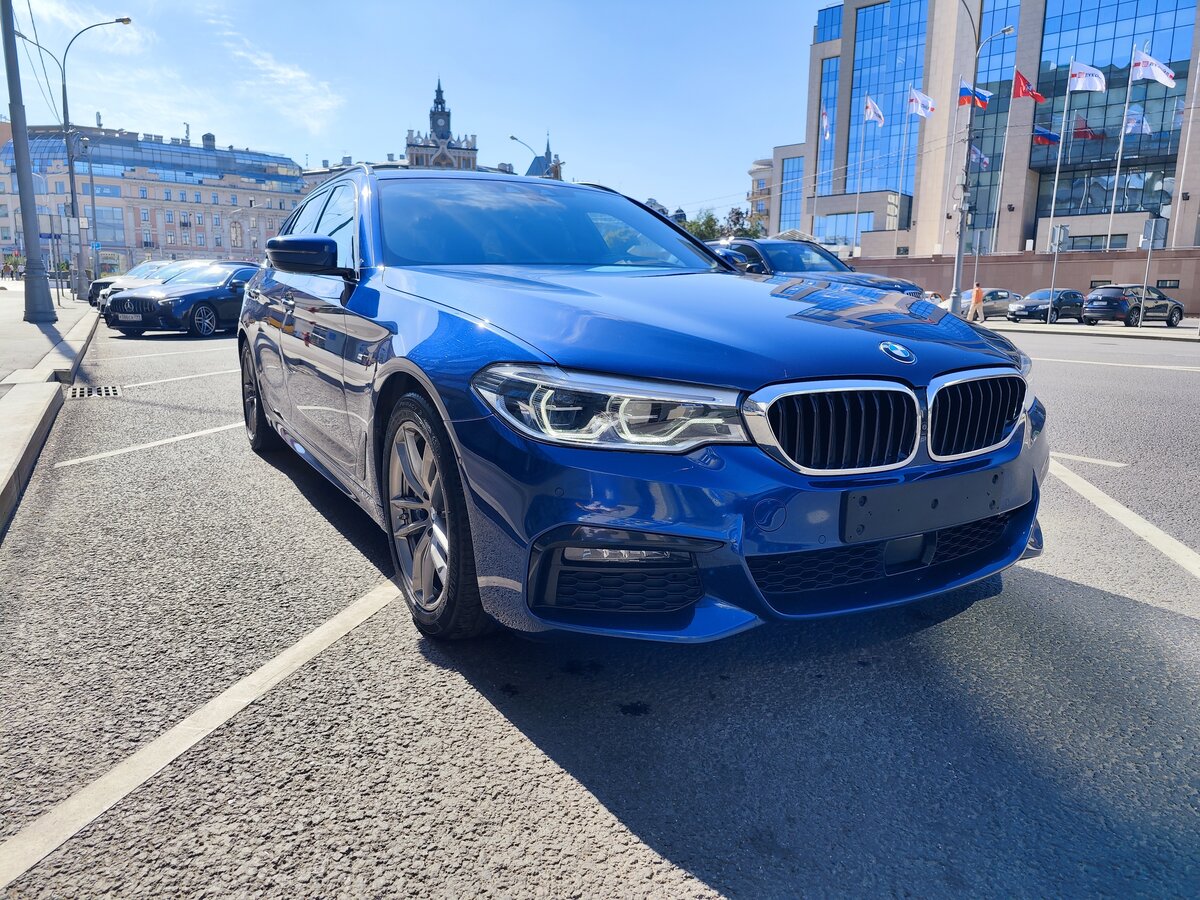 Купить б/у BMW 5 серии VII (G30/G31) 525d 2.0d AT (231 л.с.) дизель ...