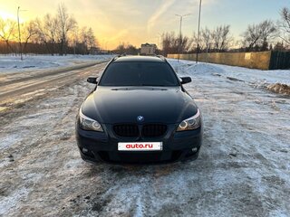 2009 BMW 5 серии 520d V (E60/E61) Рестайлинг, синий, 1280000 рублей, вид 1