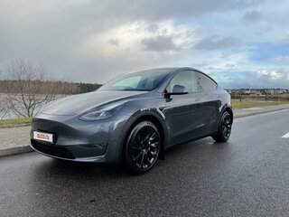 2021 Tesla Model Y Long Range I, серый, 6435016 рублей, вид 1