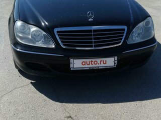 2005 Mercedes-Benz S-Класс 350 IV (W220) Рестайлинг, чёрный, 1150000 рублей, вид 1