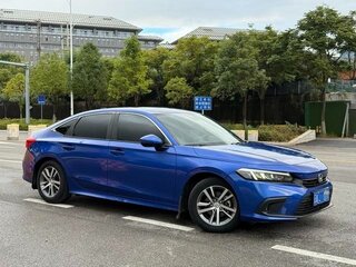 2021 Honda Civic X, синий, 1540000 рублей, вид 1