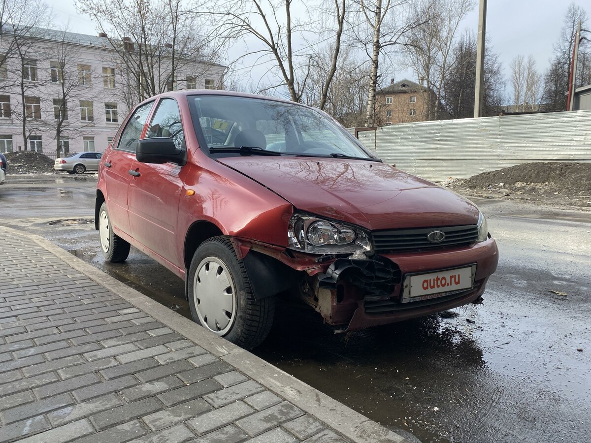 Лада Калина красная 2012