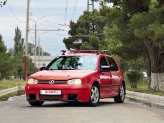 1999 Volkswagen Golf IV, красный, 150000 рублей, вид 1