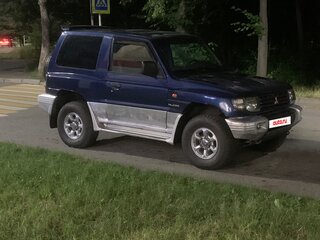 1998 Mitsubishi Pajero II Рестайлинг, синий, 400000 рублей, вид 1