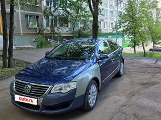 2007 Volkswagen Passat B6, синий, 480000 рублей, вид 1