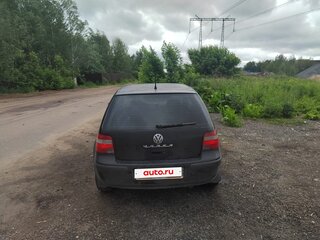 1999 Volkswagen Golf IV, чёрный, 350000 рублей, вид 1