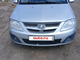 2014 Lada (ВАЗ) Largus I, серебристый, 650000 рублей, вид 2
